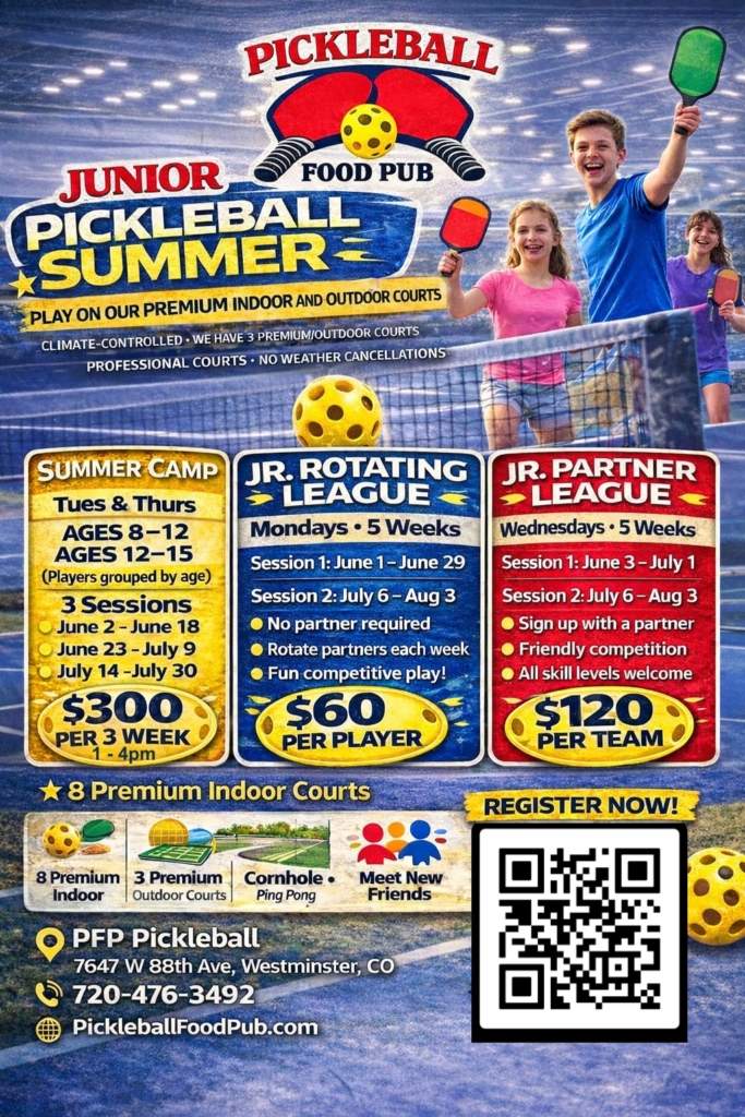 Juniors Pickleball Summer Camps