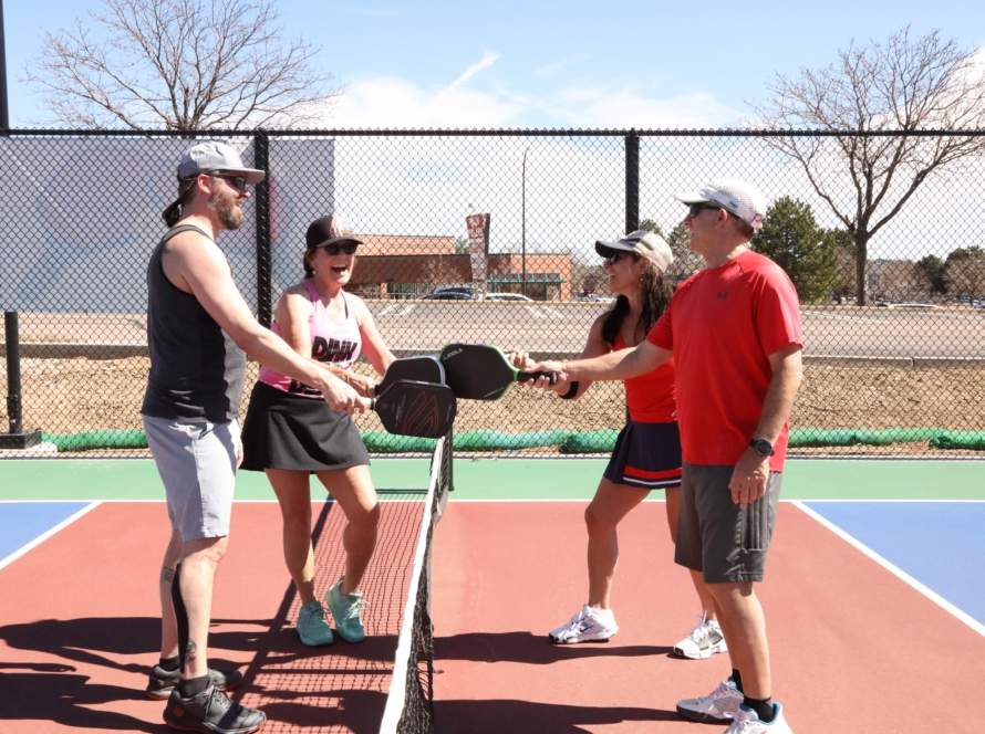 A pickleball lesson in Westminster