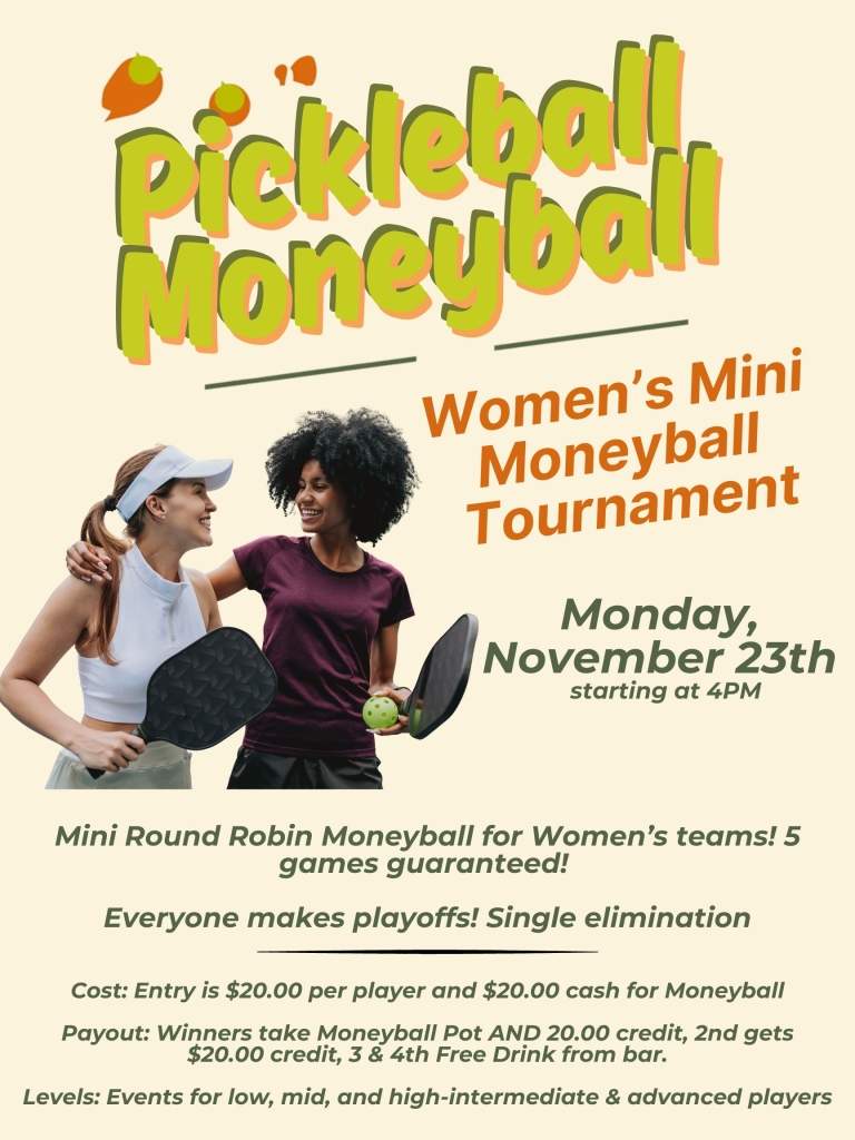 11/23/26 Women's mini moneyball